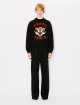 Чорний светр KENZO з вишивкою "Lucky Tiger": фото 4 - Invogue