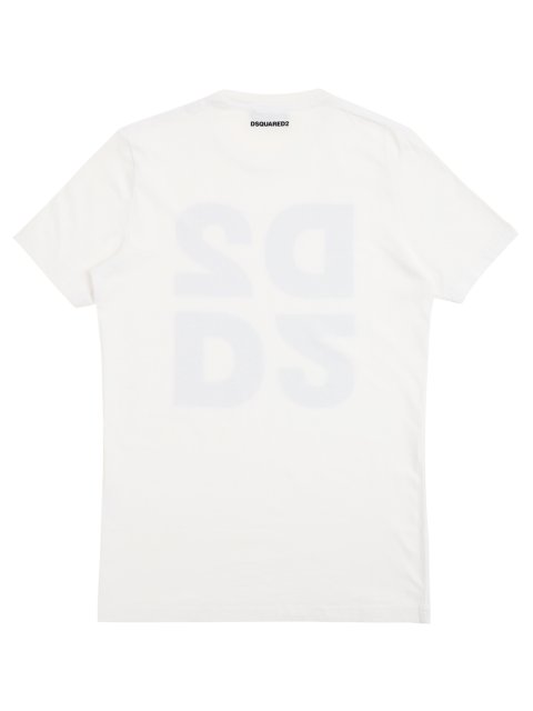 Біла футболка DSQUARED KID : фото 3 - Invogue