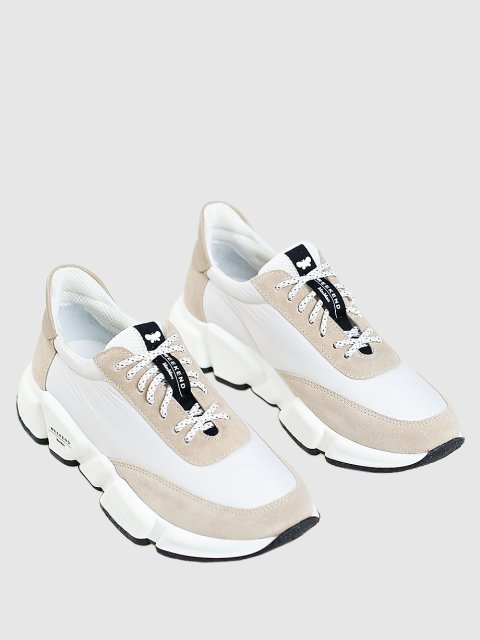 Белые сникерсы WEEKEND MAX MARA: фото 1 - Invogue