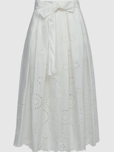 Молочная юбка MAX&CO: фото - Invogue