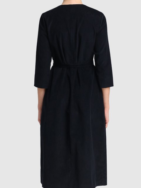 Синее платье MAX MARA: фото 4 - Invogue