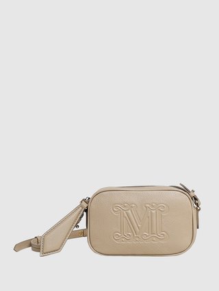 Бежевая сумка MAX MARA: фото - Invogue