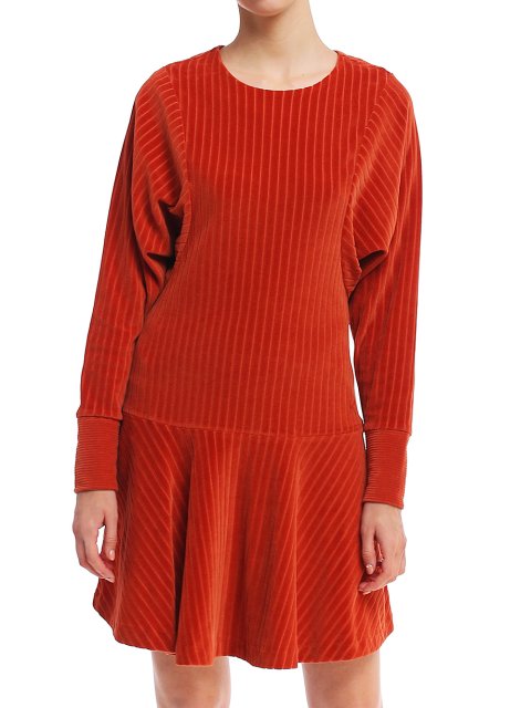 Коричнева сукня KENZO : фото 3 - Invogue