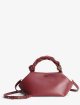 Бордовая сумка Ganni Bou маленькая: фото 3 - Invogue