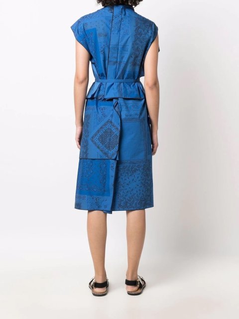 Синя сукня KENZO : фото 3 - Invogue