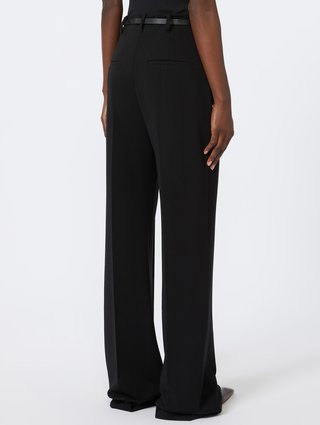 Чорні брюки SPORTMAX : фото 3 - Invogue