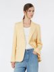 Жовтий жакет Weekend Max Mara з чистого льону: фото 4 - Invogue