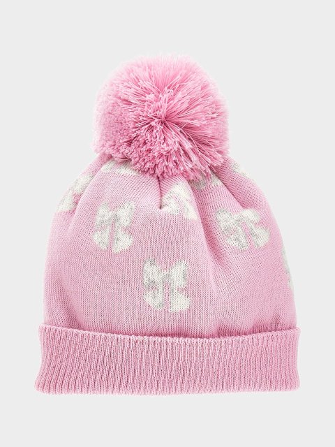 Рожева шапка MONNALISA : фото - Invogue