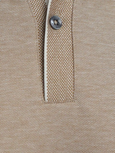 Бежеве поло BOSS : фото 5 - Invogue