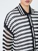 Біло-синій кардиган у смужку Max Mara з бавовни: фото 4 - Invogue