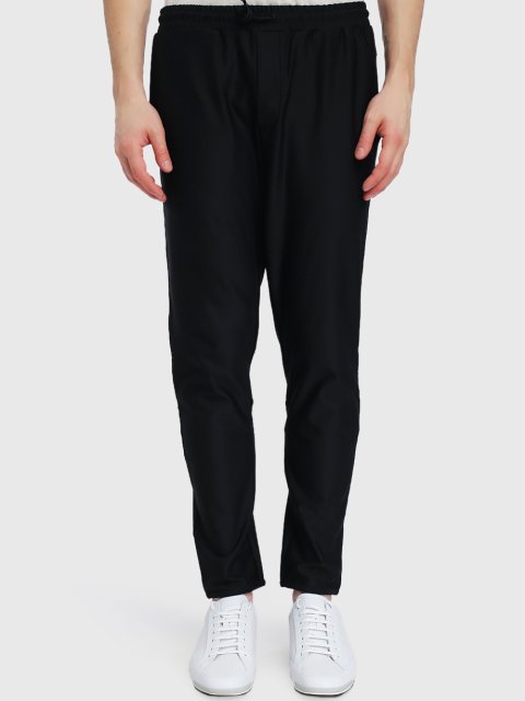 Чёрные брюки спорт BOSS: фото 3 - Invogue