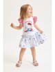 Сукня Hello Kitty з оборками на рукавах Monnalisa: фото 1 - Invogue