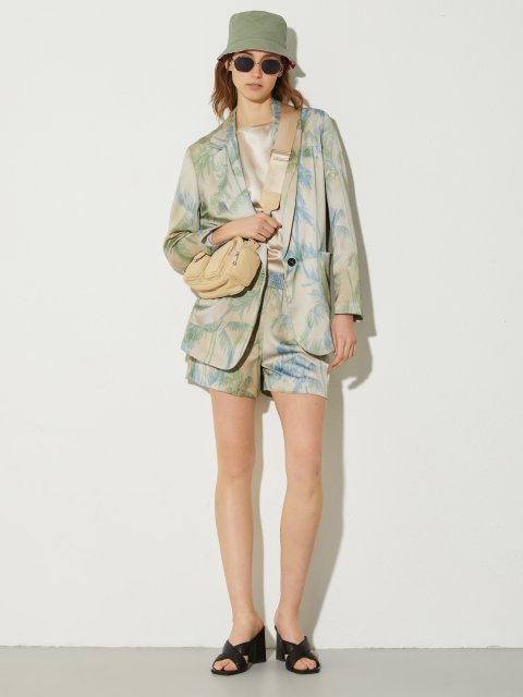 Зеленая панама Max&Co двухсторонняя: фото 1 - Invogue