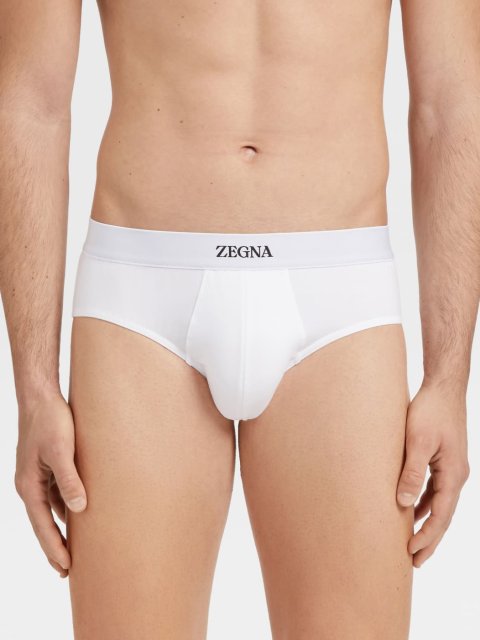 Білі труси ZEGNA : фото 1 - Invogue