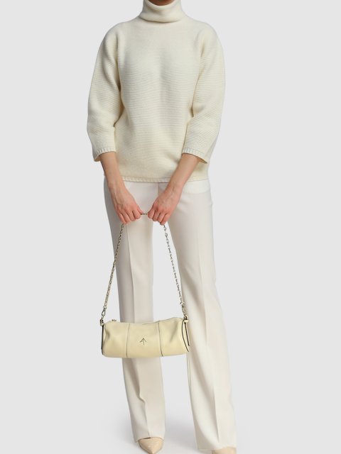 Белый свитер MAX MARA: фото 2 - Invogue