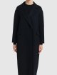 Черное пальто MAX MARA: фото 3 - Invogue