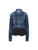 Синя куртка DSQUARED KID з бавовни: фото - Invogue