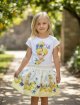 Футболка біла для дівчаток Tinkerbell Monnalisa: фото 1 - Invogue