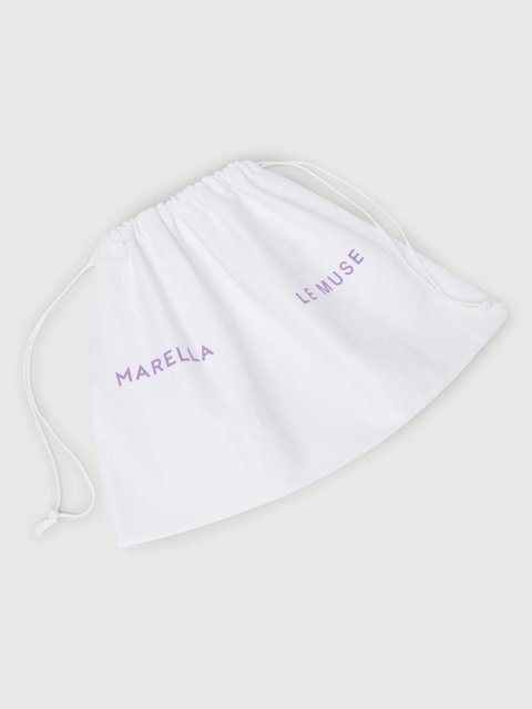 Розовая сумка MARELLA из кожи: фото 5 - Invogue