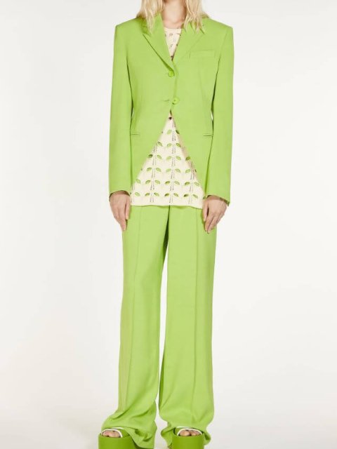 Зелёный пиджак SPORTMAX: фото 3 - Invogue