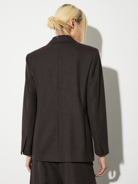 Чоний жакет MAX&CO двобортний: фото 3 - Invogue