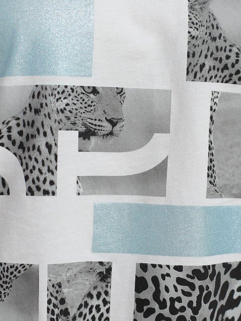 Белая футболка MARC CAIN: фото 6 - Invogue