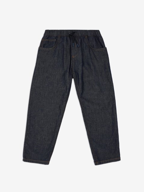 Темно-синие джинсы Emporio Armani хлопчатобумажные: фото - Invogue