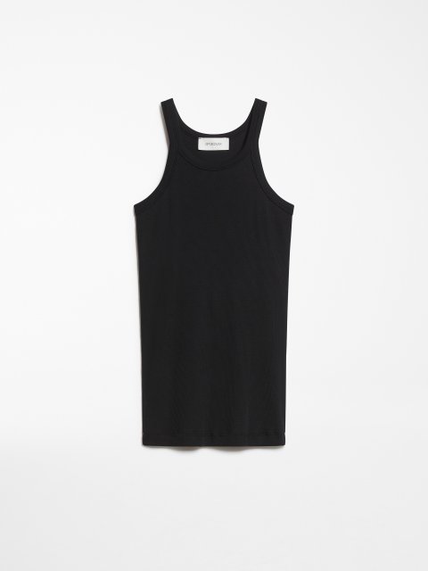 Чорний топ Sportmax шовковий: фото - Invogue