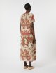 Сукня з принтом WEEKEND MAX MARA шовкова: фото 2 - Invogue