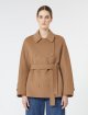 Темно-бежеве пальто MAX MARA з чистої вовни: фото 2 - Invogue