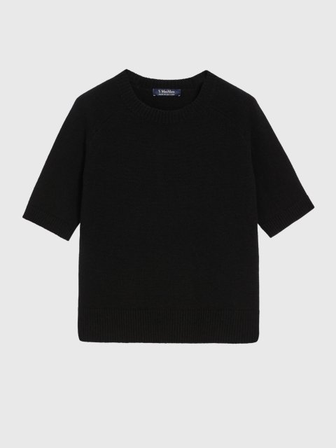 Чёрный свитер MAX MARA: фото - Invogue