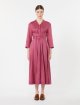 Малиново-рожева сукня Max Mara з рамії: фото 1 - Invogue