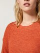 Оранжевый свитер PERSONA: фото 3 - Invogue