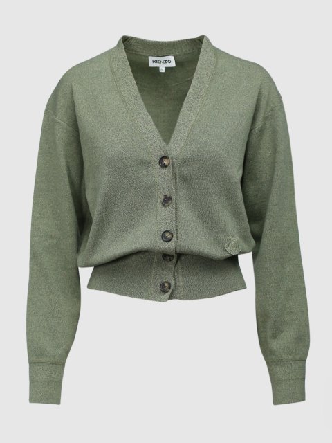 Зелений кардиган KENZO : фото - Invogue