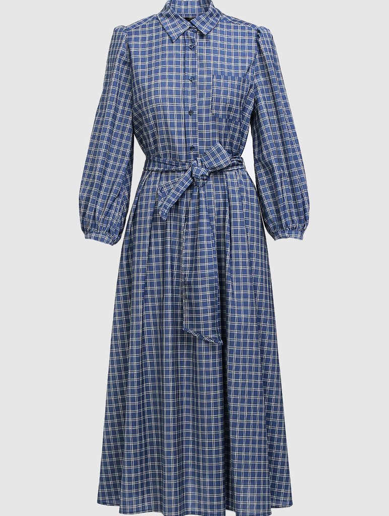 Синее платье WEEKEND MAX MARA: фото - Invogue