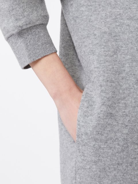Сіра сукня MAX MARA з вовни та кашеміру: фото 5 - Invogue
