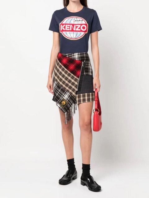 Синяя футболка KENZO: фото 4 - Invogue