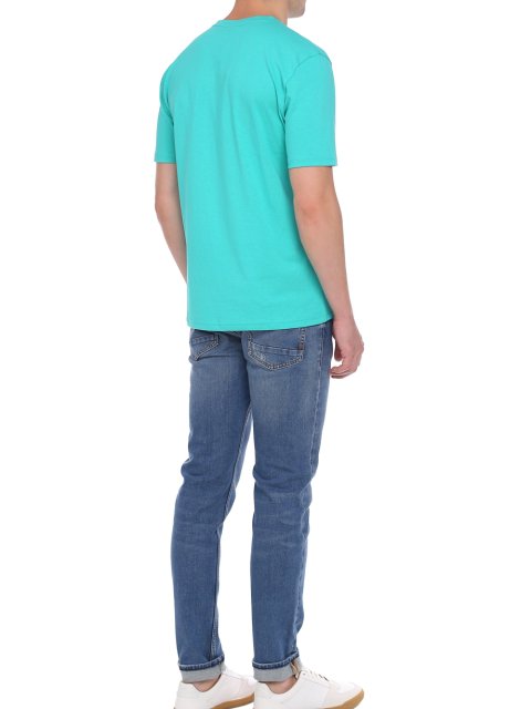 Зелёная футболка BOSS: фото 4 - Invogue