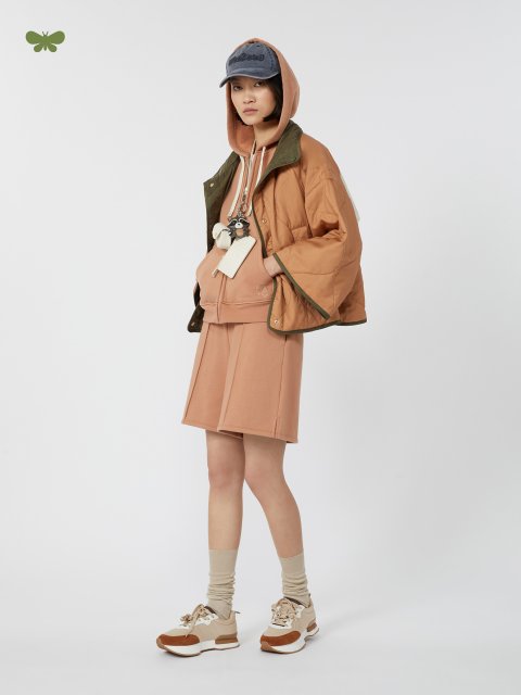 Карамельні шорти WEEKEND MAX MARA флісові: фото 1 - Invogue