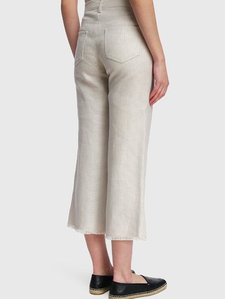 Кремові брюки MAX MARA : фото 4 - Invogue