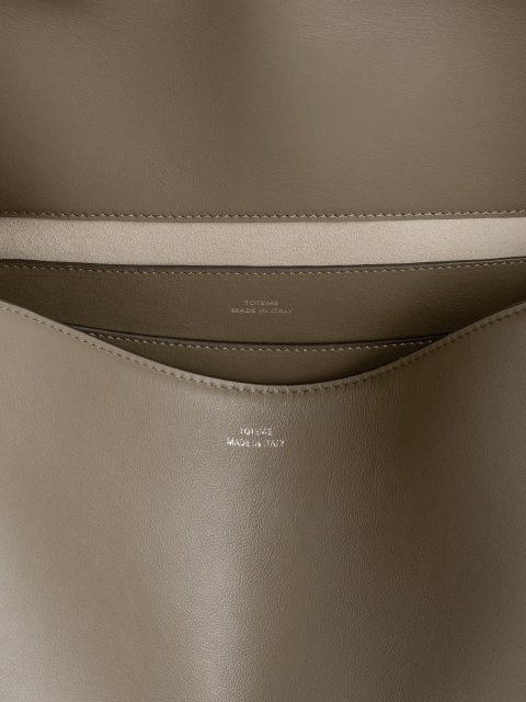 Серая сумка TOTEME из кожи: фото 5 - Invogue