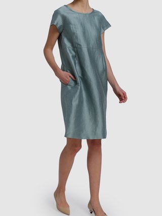 Зелёное платье WEEKEND MAX MARA: фото 1 - Invogue