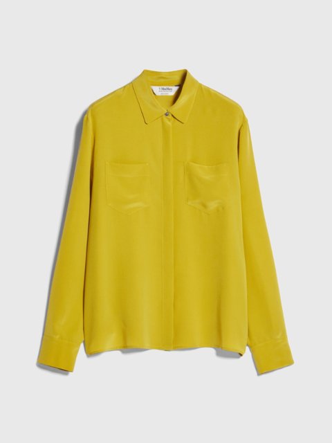 Жовта сорочка MAX MARA : фото - Invogue