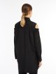Чорна сорочка Max Mara з бавовняного попліну: фото 3 - Invogue