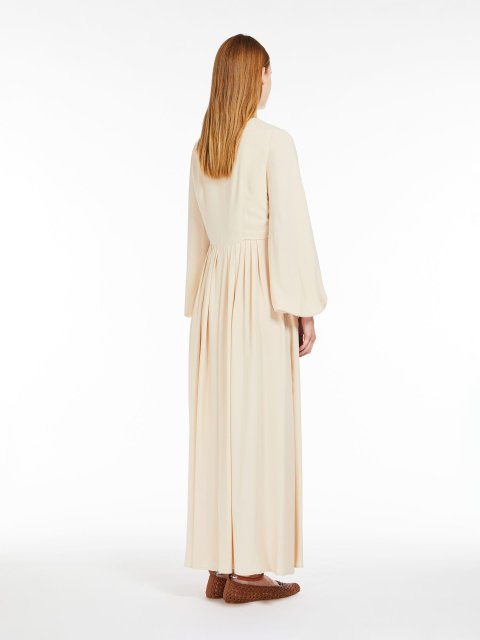 Молочное платье WEEKEND MAX MARA: фото 2 - Invogue