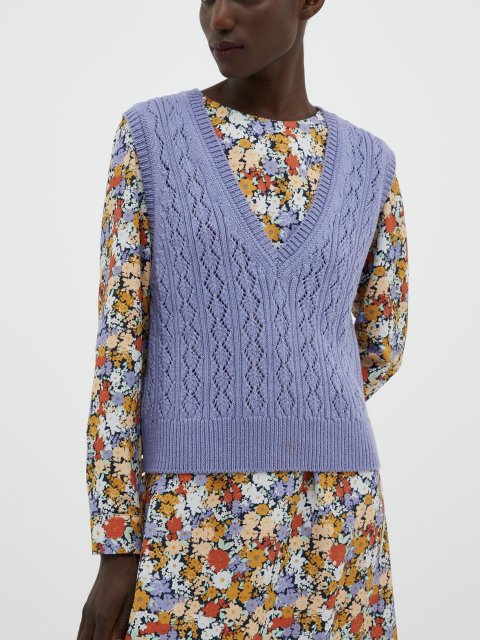 Бузковий жилет MAX&CO : фото 1 - Invogue