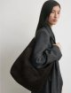 Коричневая сумка TOTEME из кожи: фото 2 - Invogue