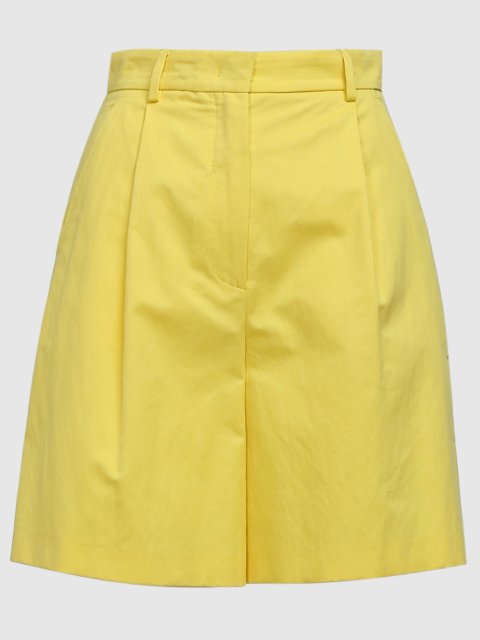 Жёлтые шорты WEEKEND MAX MARA: фото - Invogue