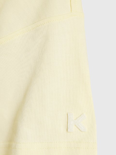 Бежевая футболка KENZO: фото 5 - Invogue