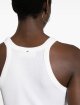 Білий топ Sportmax в рубчик: фото 4 - Invogue